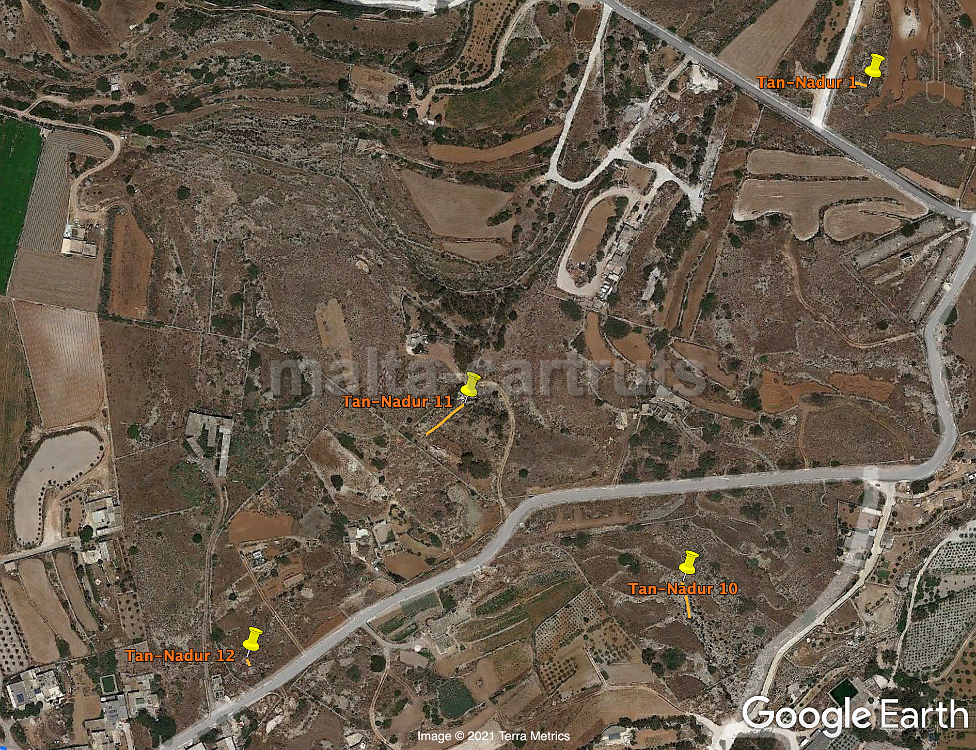 Tan-Nadur 1, 10-12 map