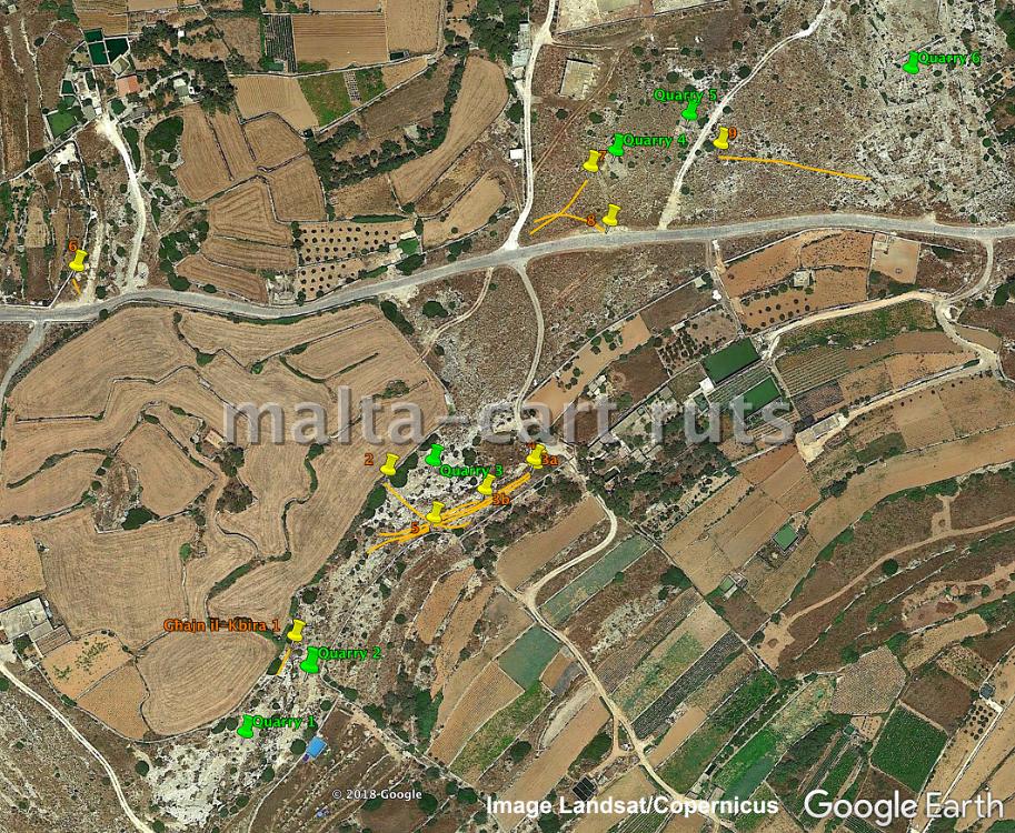 Ghain il-Kbira map